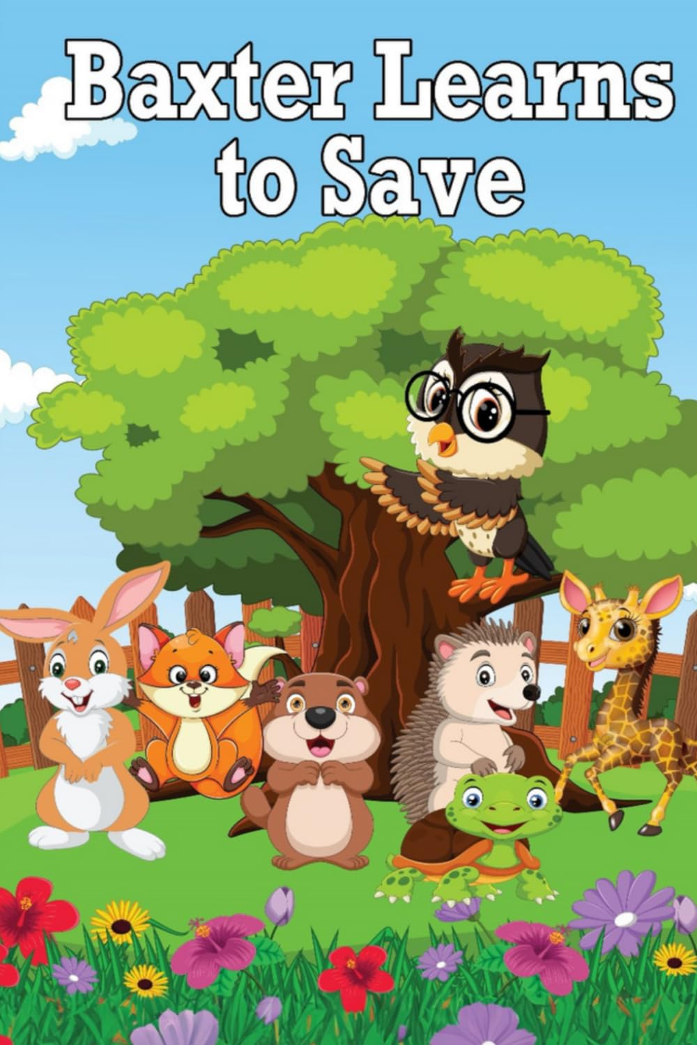 Children's book "Baxter Learns to Save" by Italia Tornabene Sheila Marie, About Saving Money